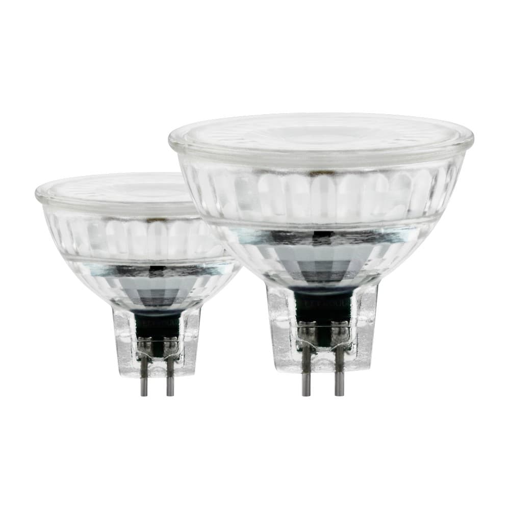 Eglo LEDGU5.3 Clear MR16 LED Bulb 3.6W 2700K 2 Pack