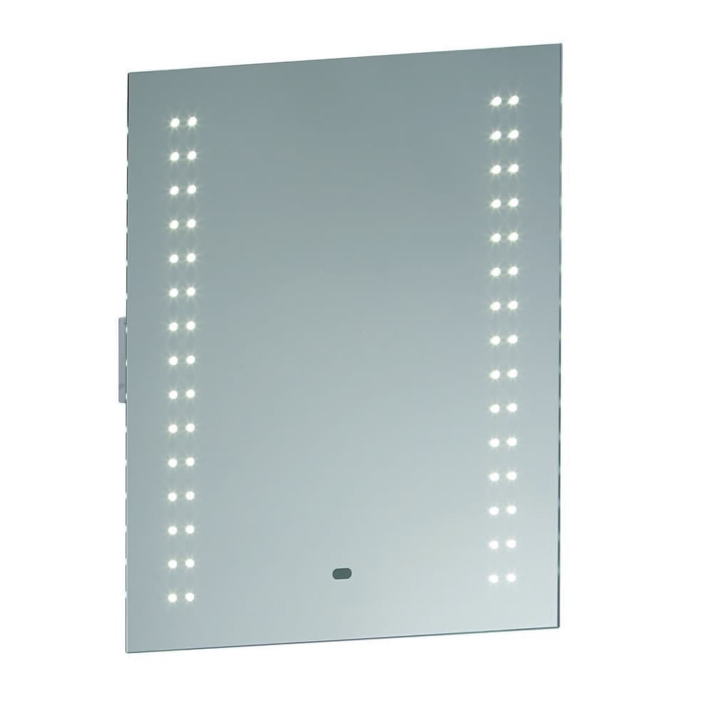 Saxby Perle IP44 4.8W Daylight White Bathroom Shaver Mirror with Light - Silver
