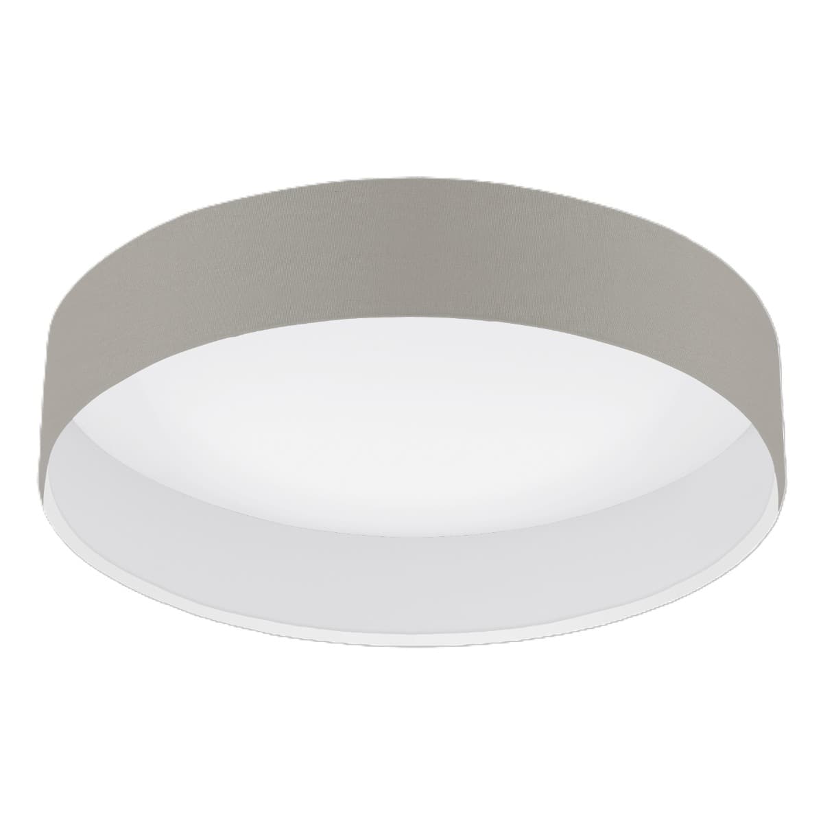Eglo Pasteri Taupe LED Ceiling Light 3000K - White