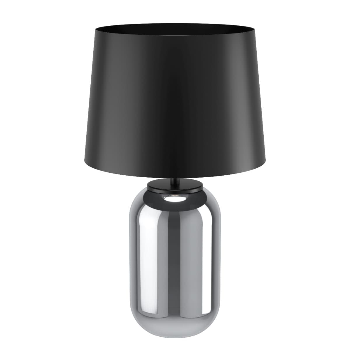 Eglo Cuite Black-Transparent E27 Table Light