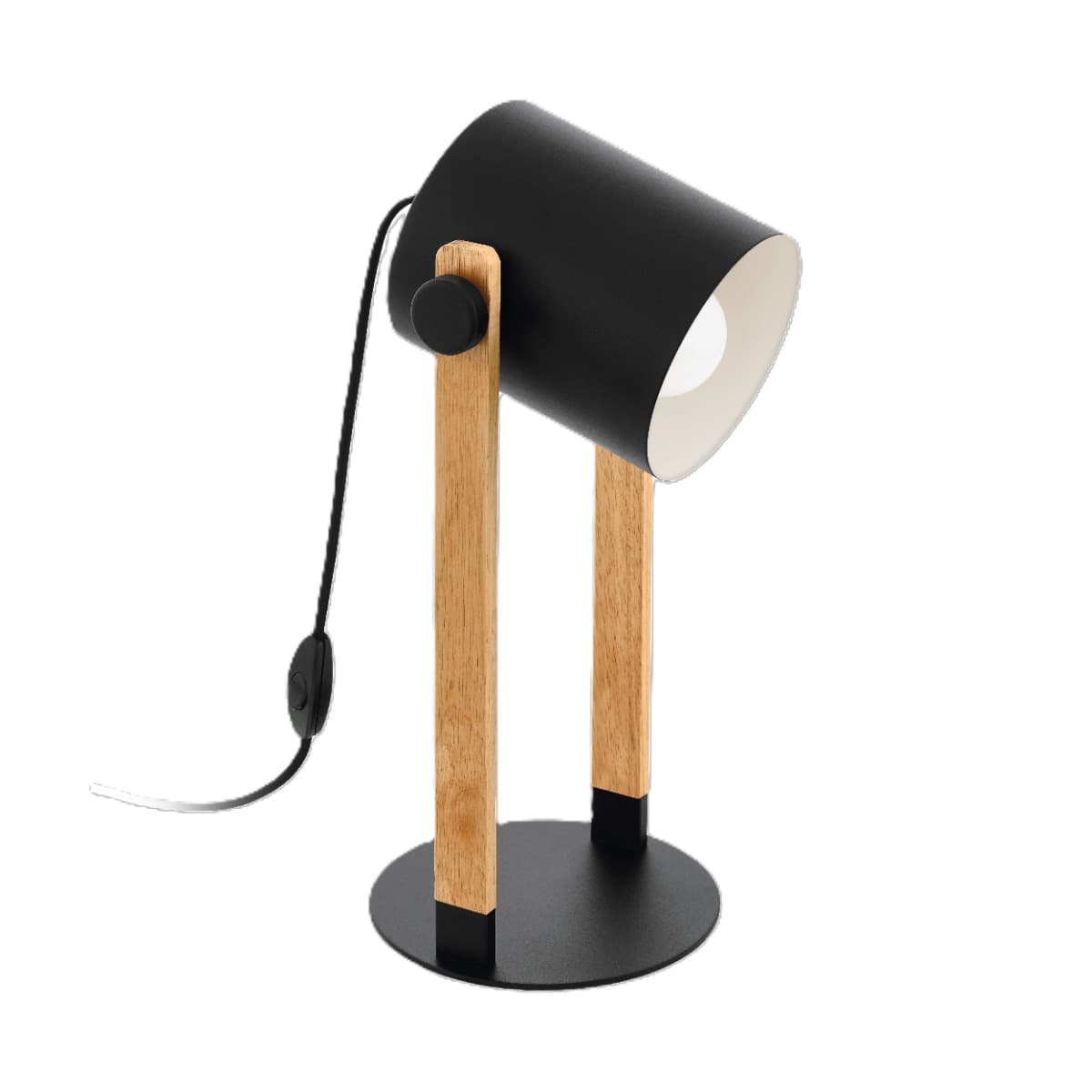Eglo Hornwood Black Creme E27 Table Light