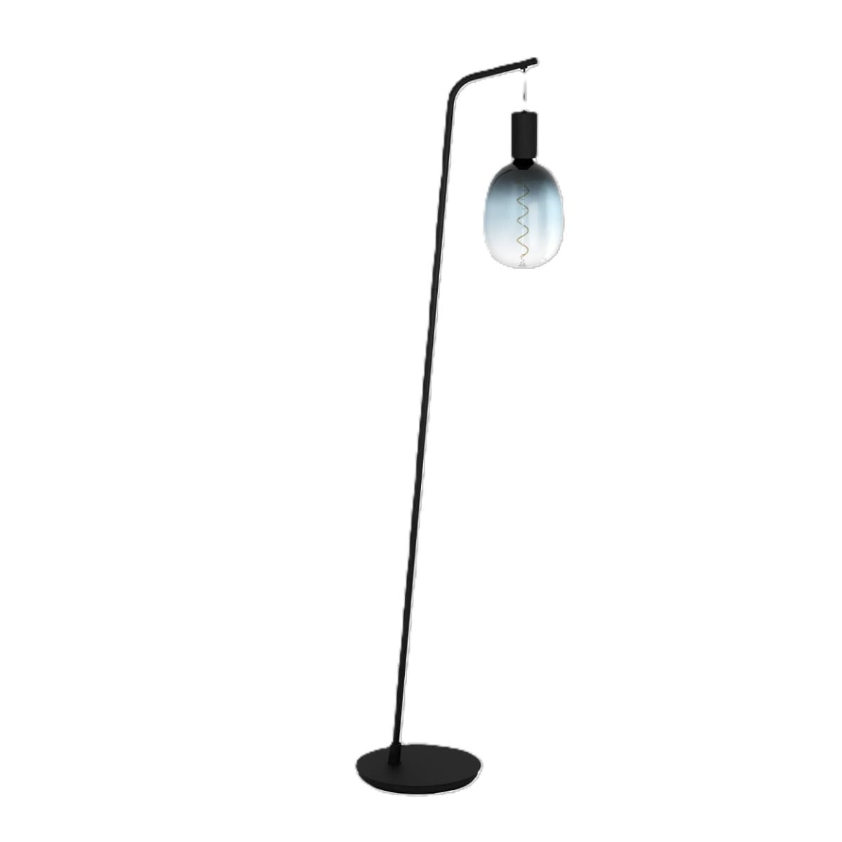 Eglo Cranley Black E27 Floor Light