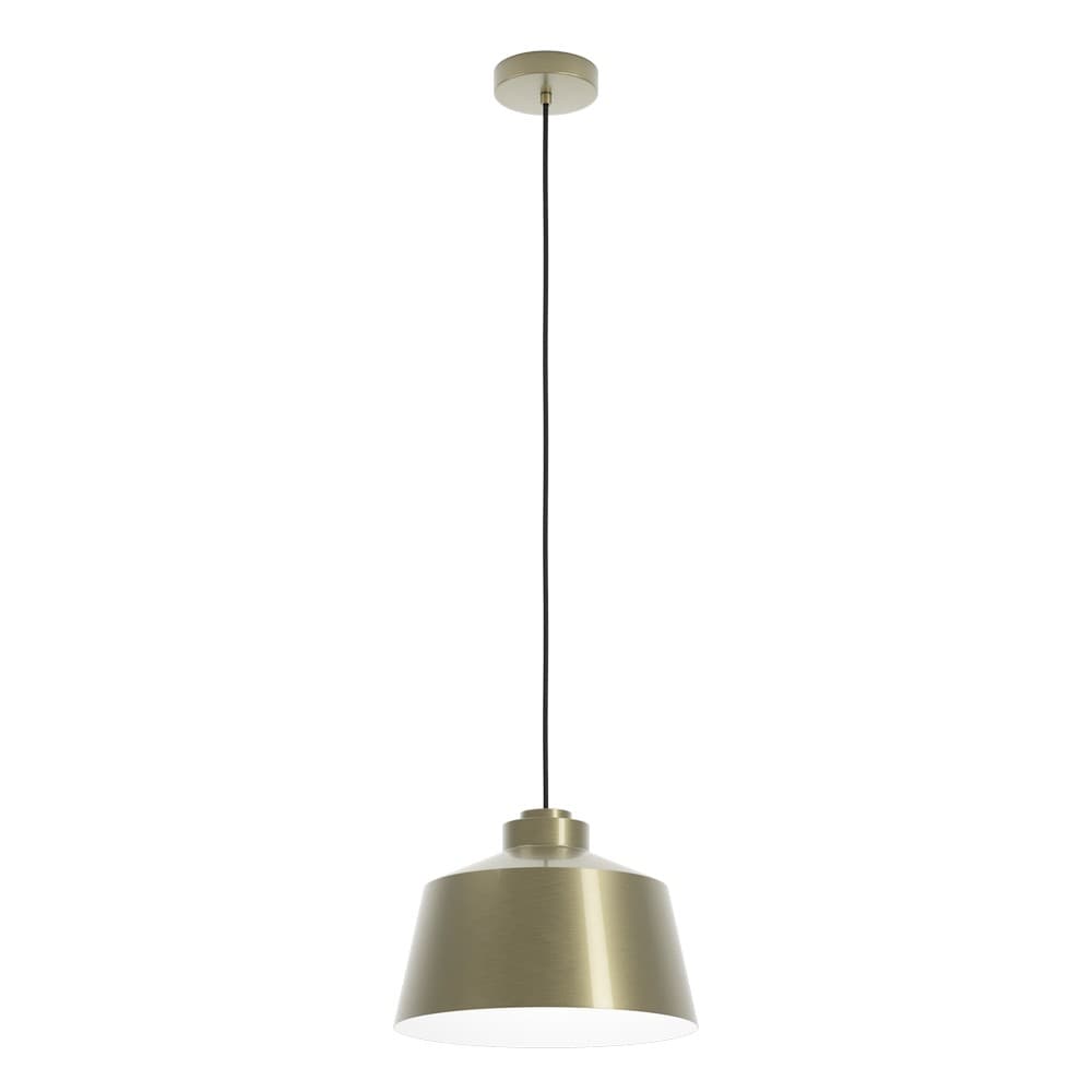 Eglo SOUTHERY Antique Brass Short Tapered Pendant Light - Gold