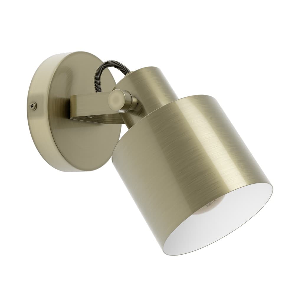 Eglo SOUTHERY Antique Brass Directional Spotlight - Gold