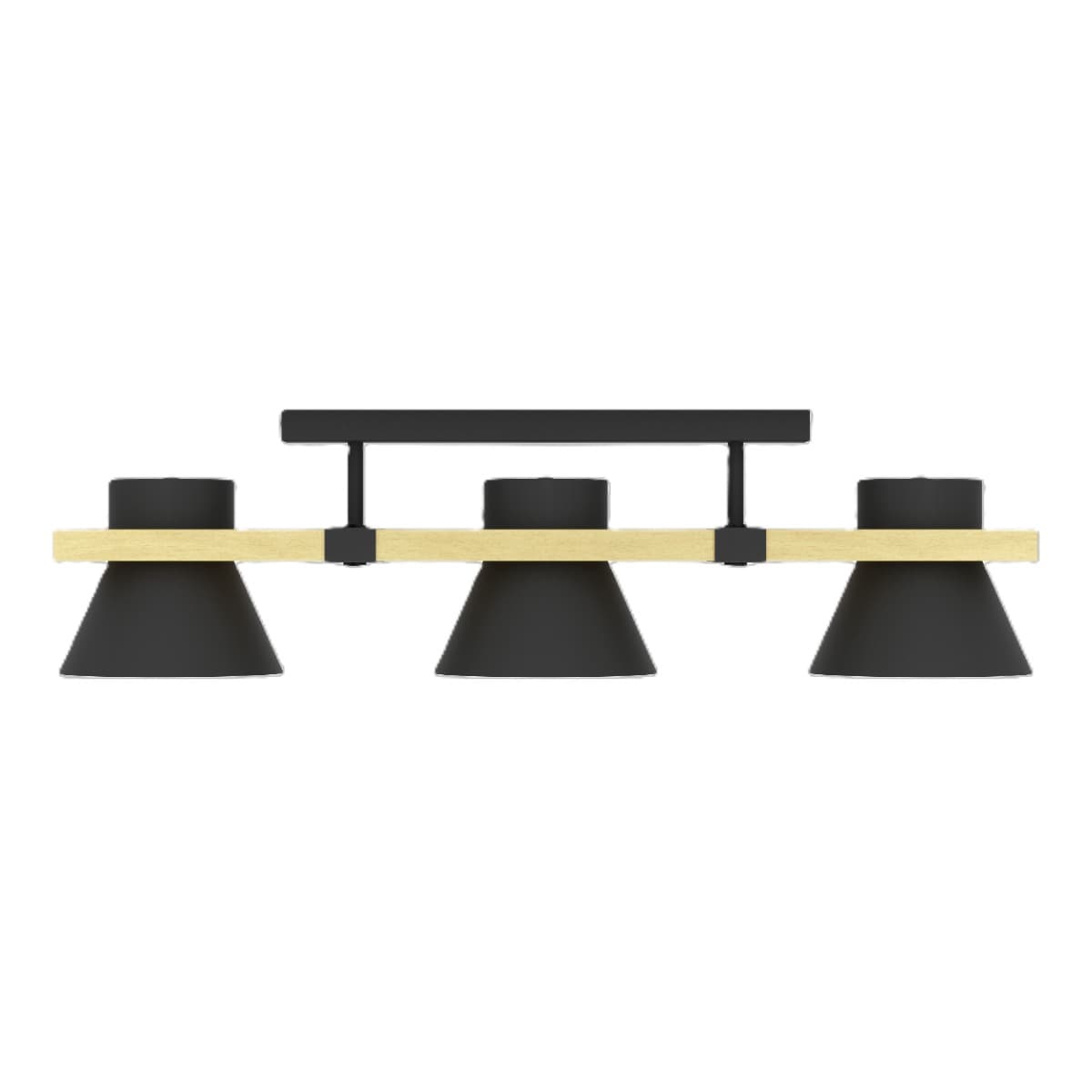 Eglo Maccles Black Brown E27 Ceiling Light