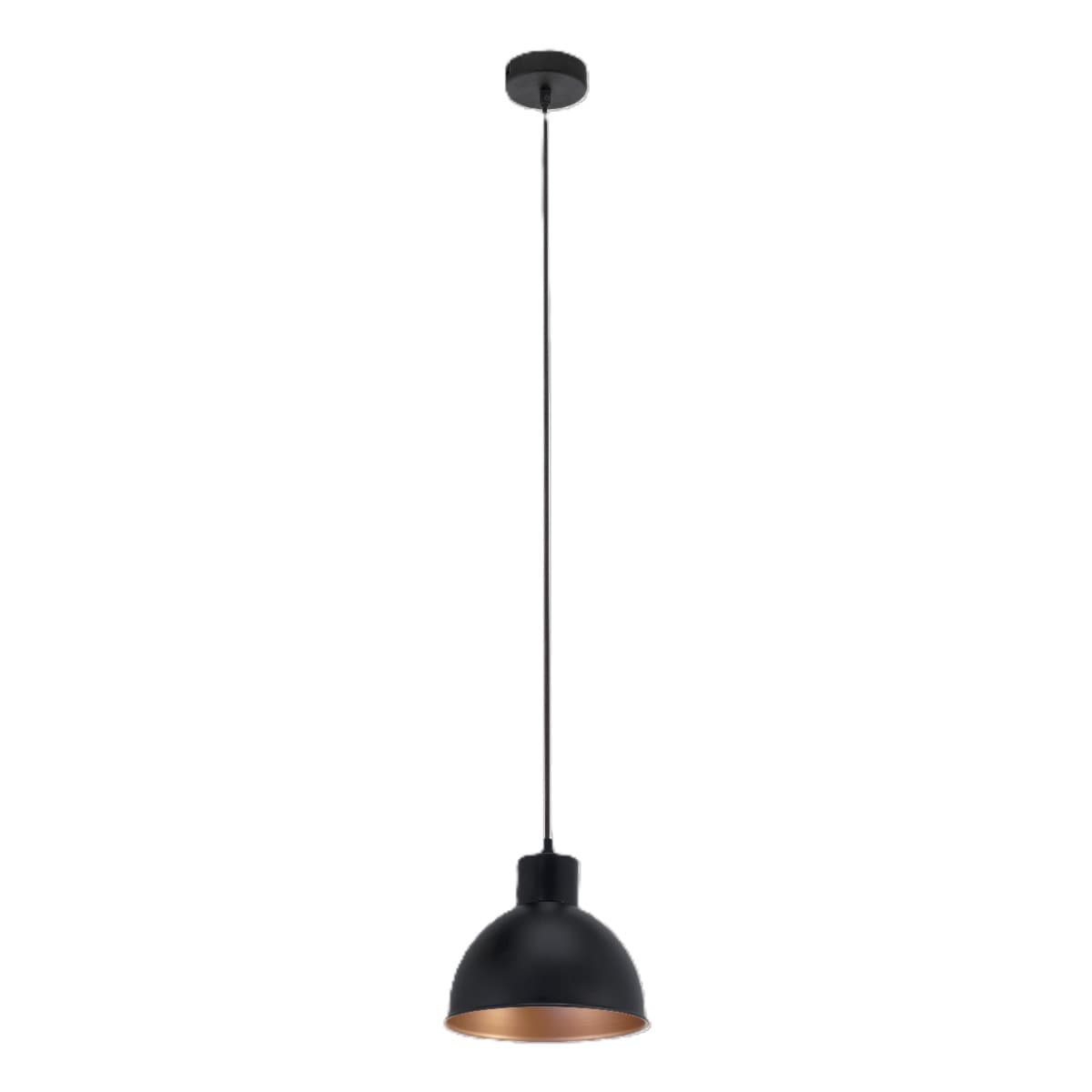 Eglo Truro 1 Black Copper E27 Pendant Light