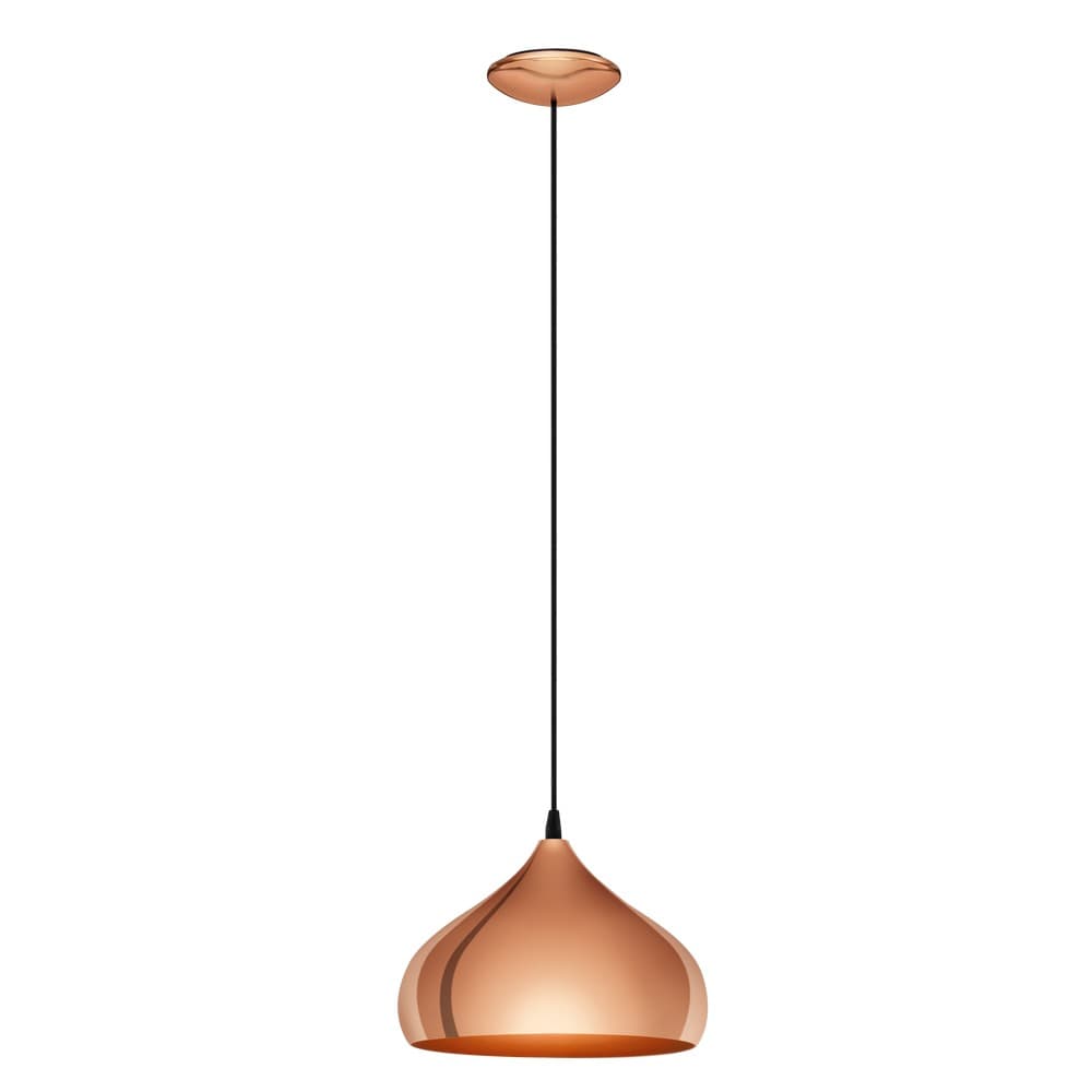 Eglo HAPTON Copper Teardrop Pendant Light