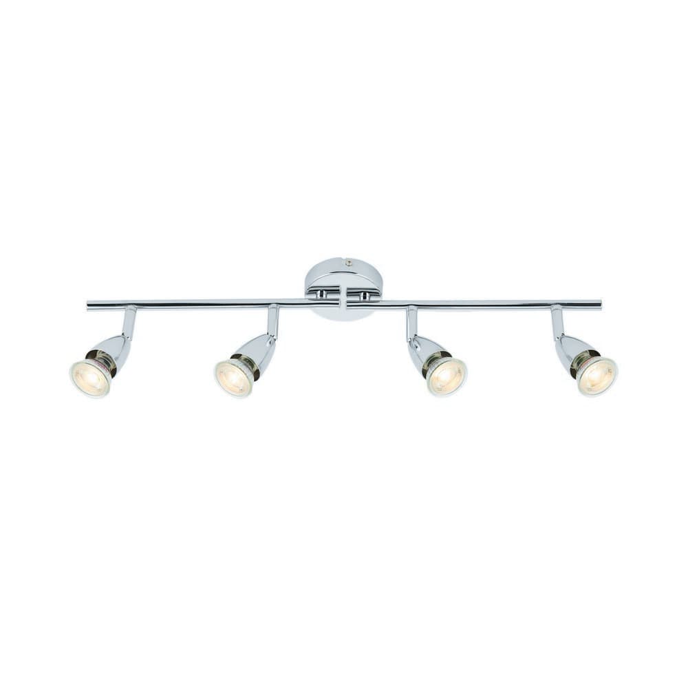 Saxby Amalfi 4 Light chrome 35W Spotlight Bar