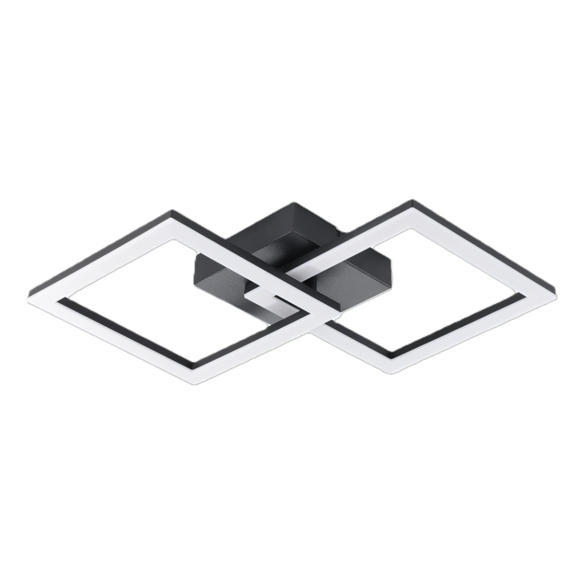 Eglo Huerta-E Black LED Ceiling Light 3000K