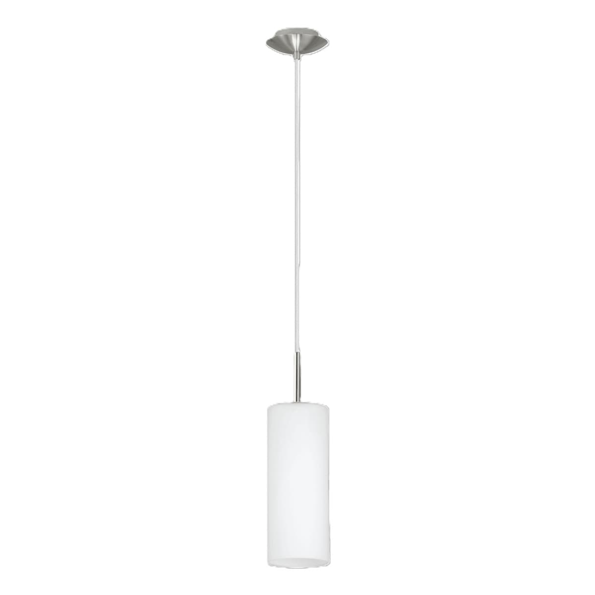 Eglo Troy 3 Single Satin Nickel E27 Pendant Light