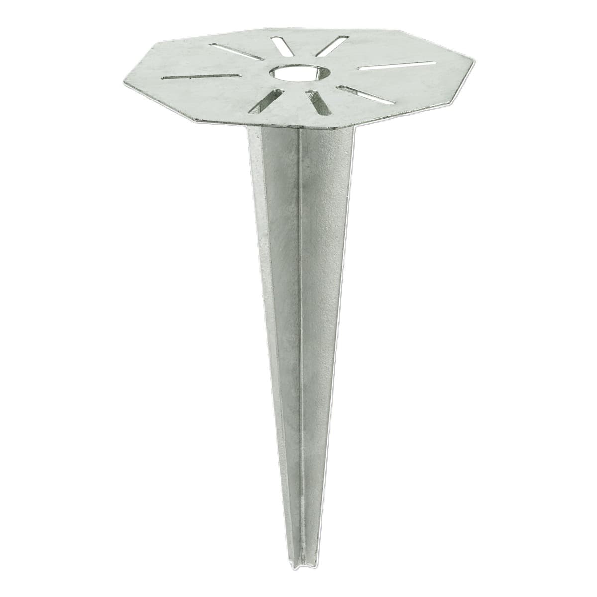 Eglo Cuba Zinc-Plated Outdoor Ground Spike - Silver