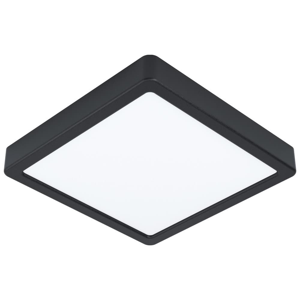 Eglo Neoteric Small Black Deep Square Ceiling Light - EGO Lighting