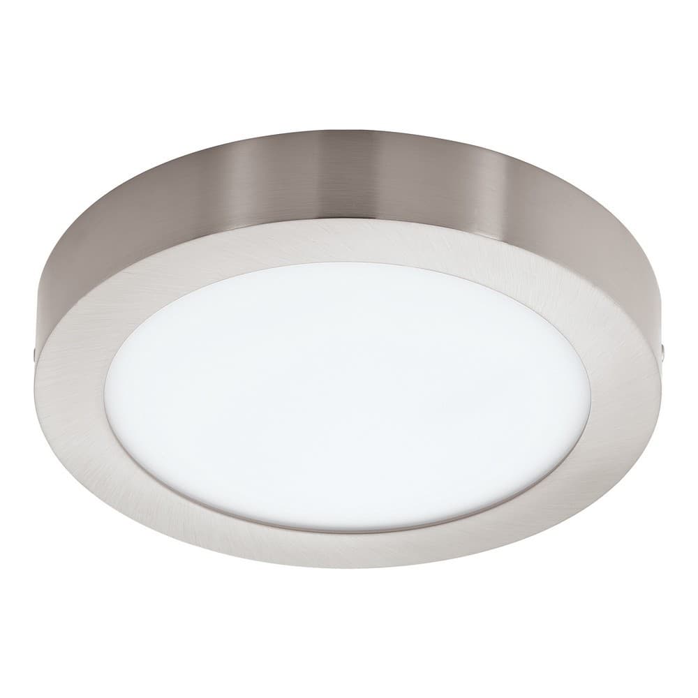 Eglo Neoteric Small Nickel Round Ceiling Light - EGO Lighting