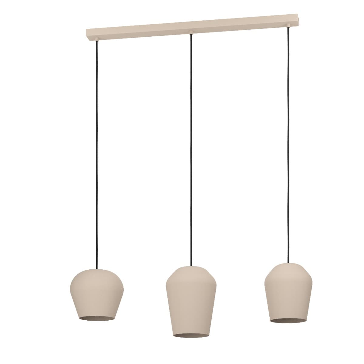 Eglo Cambaito Sandy E27 Pendant Light - Brown