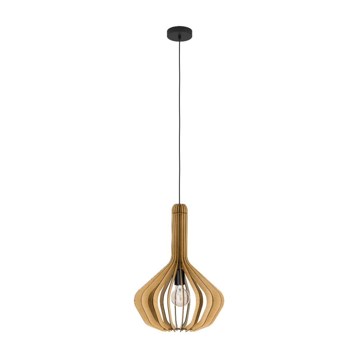 Eglo Velasco Black E27 Pendant Light