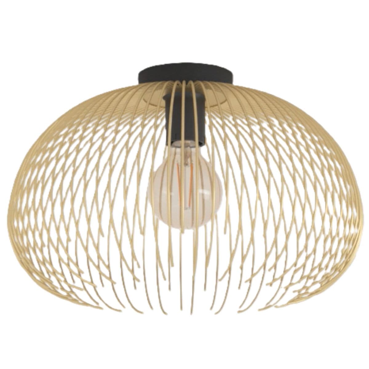 Eglo Venezuela Black Gold E27 Ceiling Light