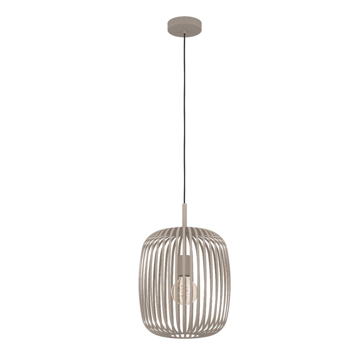 Eglo Romazzina Sandy E27 Pendant Light - Brown