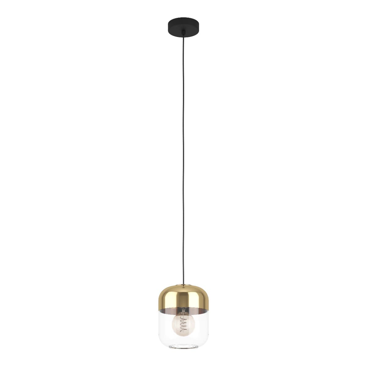 Eglo Maryvilla Black Bronzed E27 Pendant Light