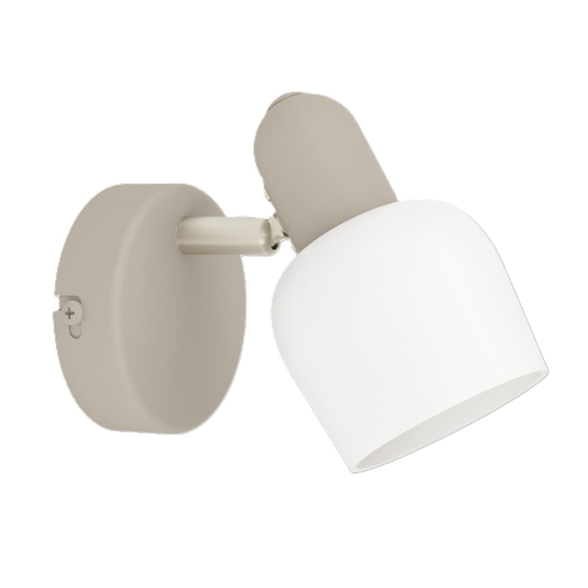 Eglo Corato Single Sandy Satin Nickel E14 Spotlight