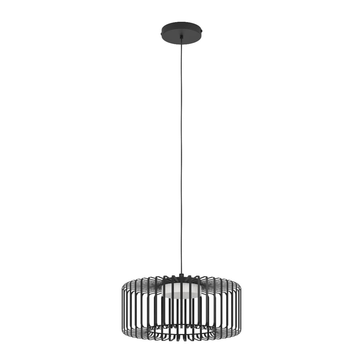 Eglo Ginestrone-Z Black LED Pendant Light 2700-6500K