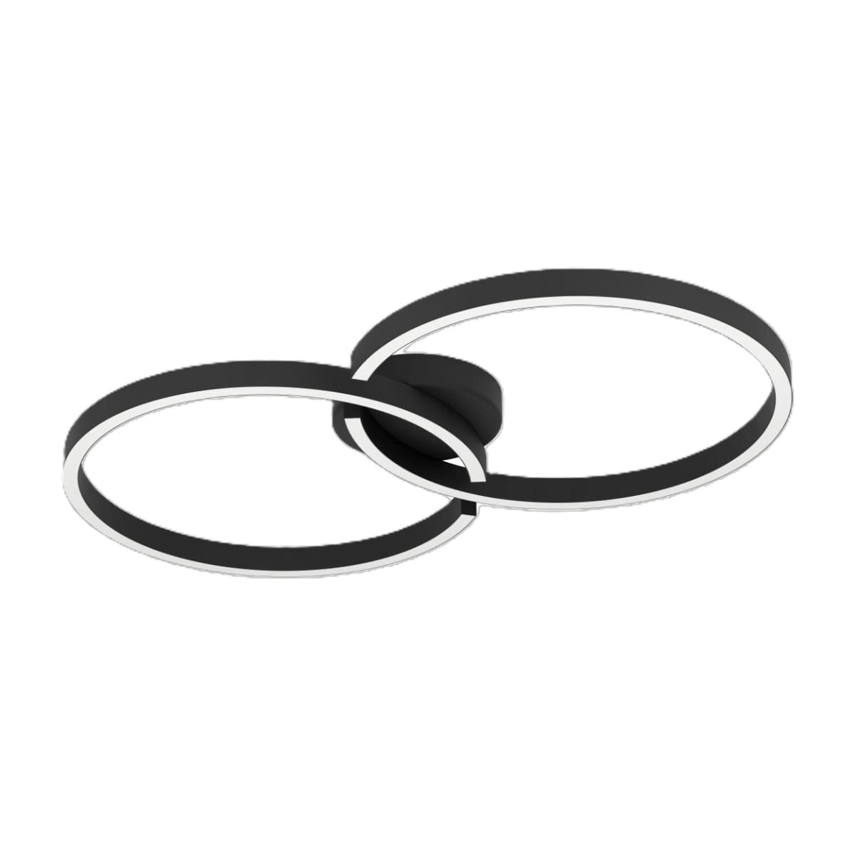 Eglo Amandolo Black LED Ceiling Light 2700-6500K 19.5W