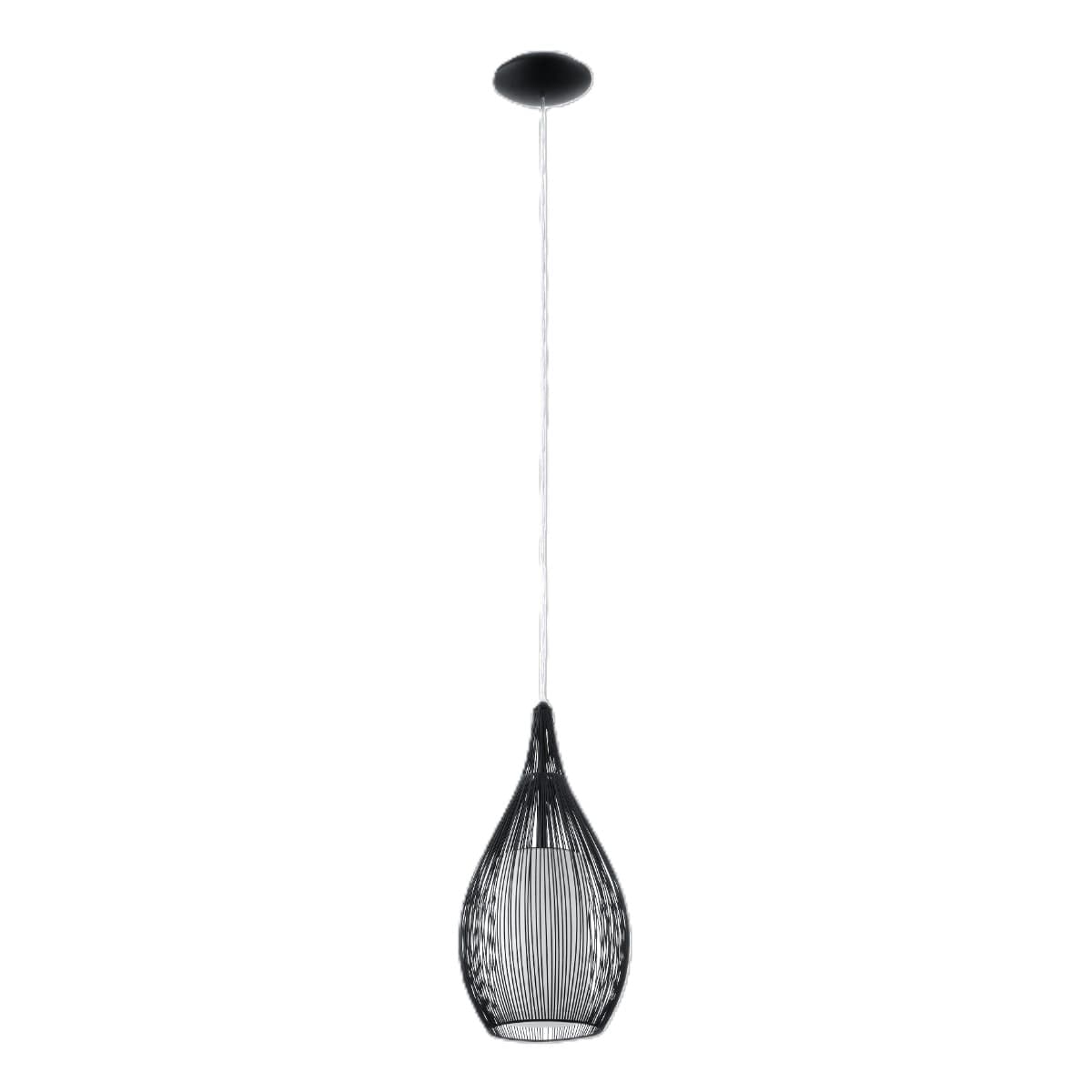 Eglo Razoni Black E27 Pendant Light