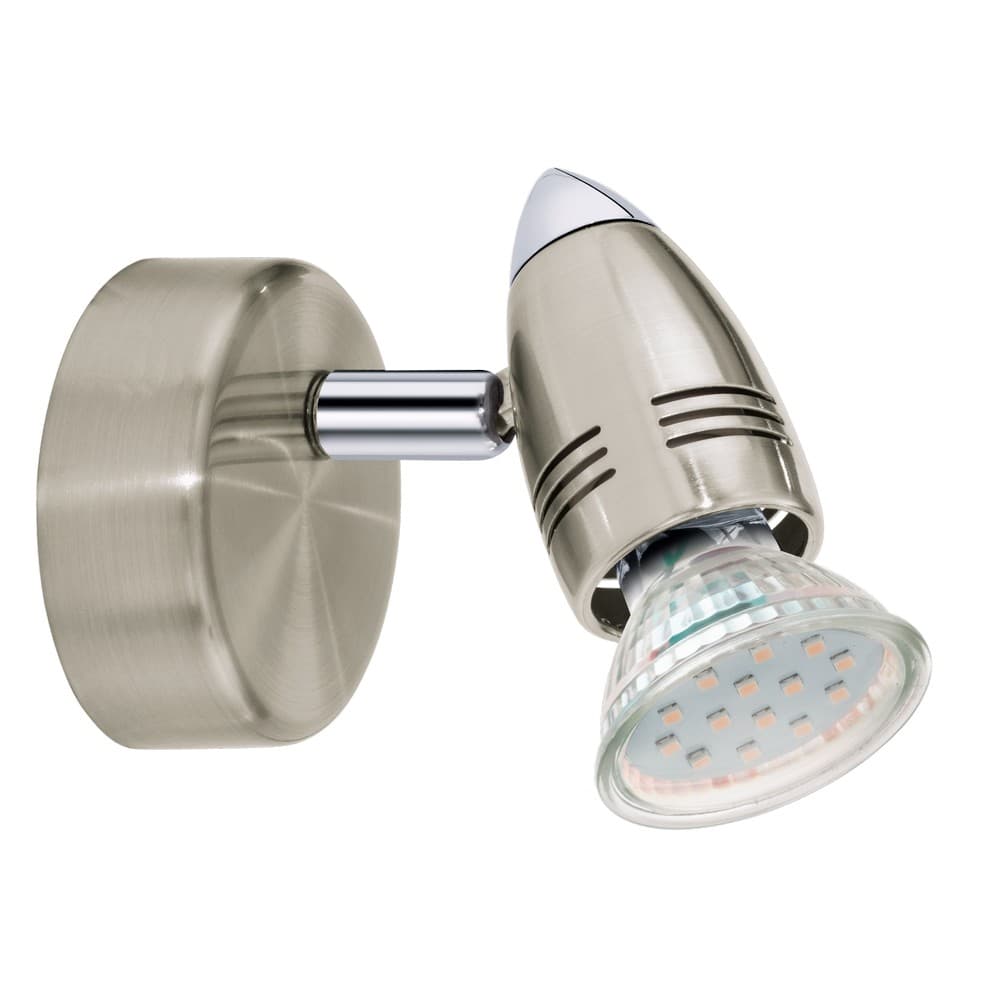 Eglo MAGNUM-LED Brushed NKL GU10 Spotlight 2.8W 3000K - Nickel