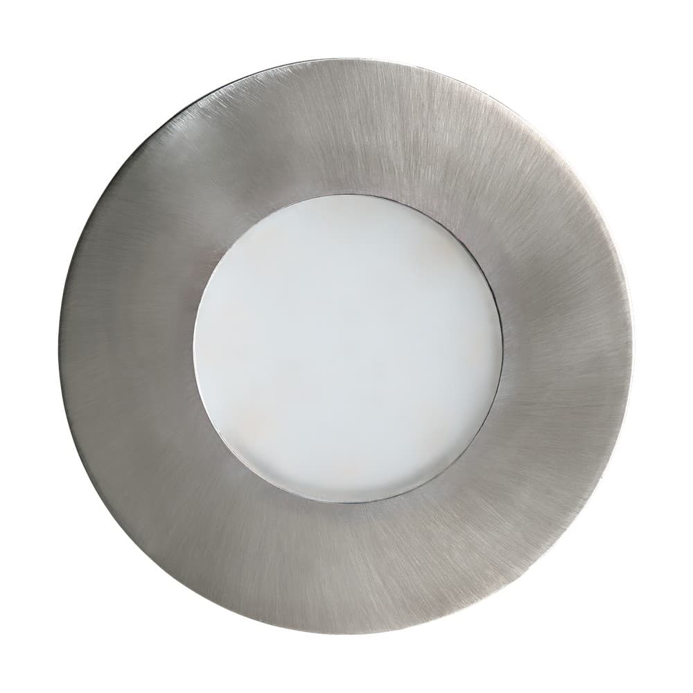 Eglo MARGO B & Chrome Round 4.5W GU10 Recessed Light IP65 3000K - Steel