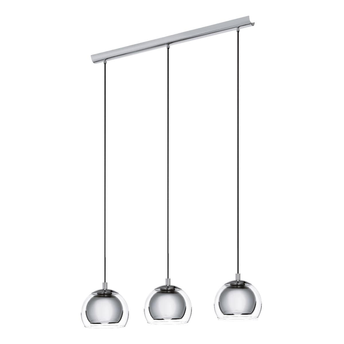 Eglo Rocamar Triple Chrome E27 Pendant Light