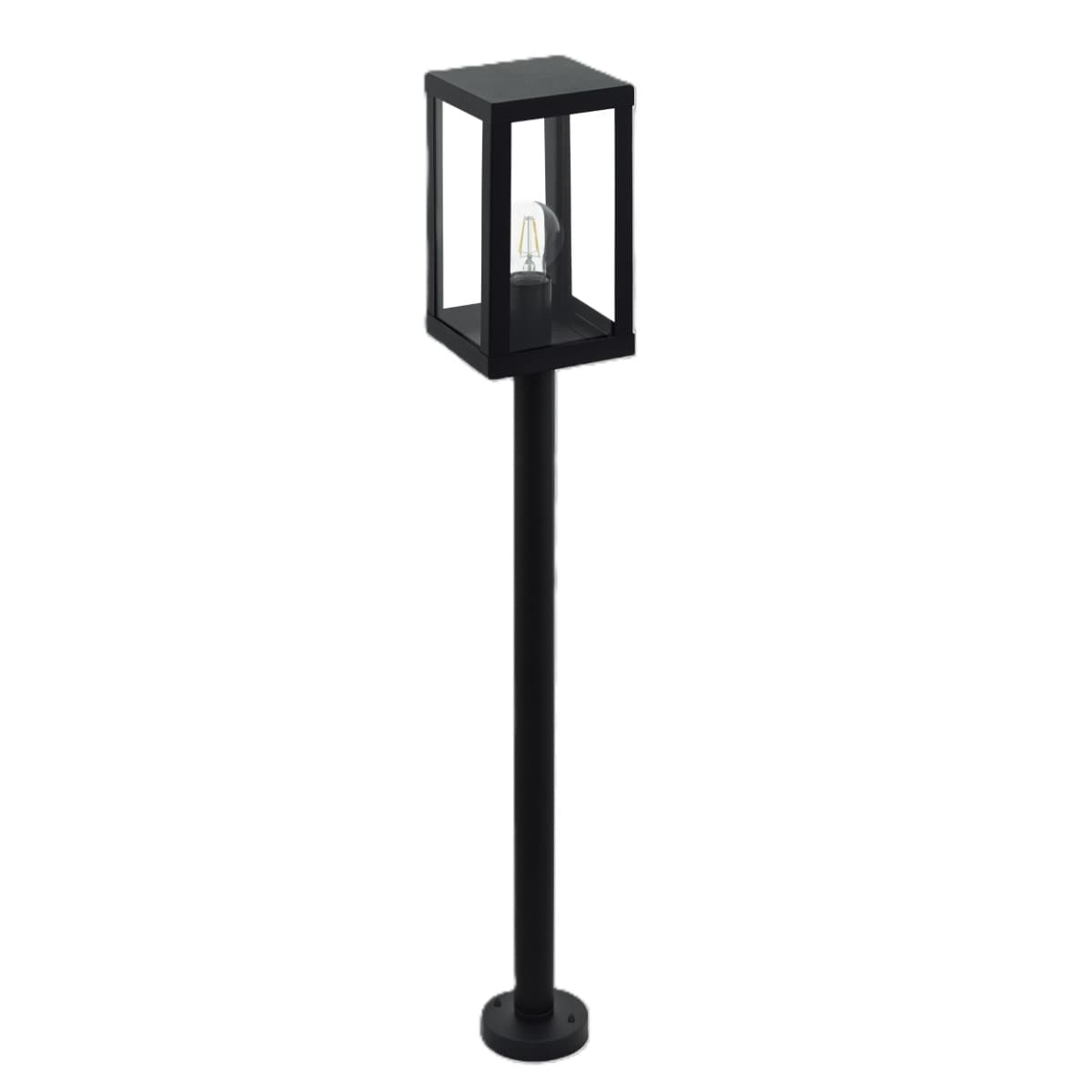 Eglo Alamonte 1 Black Outdoor E27 Floor Light IP44