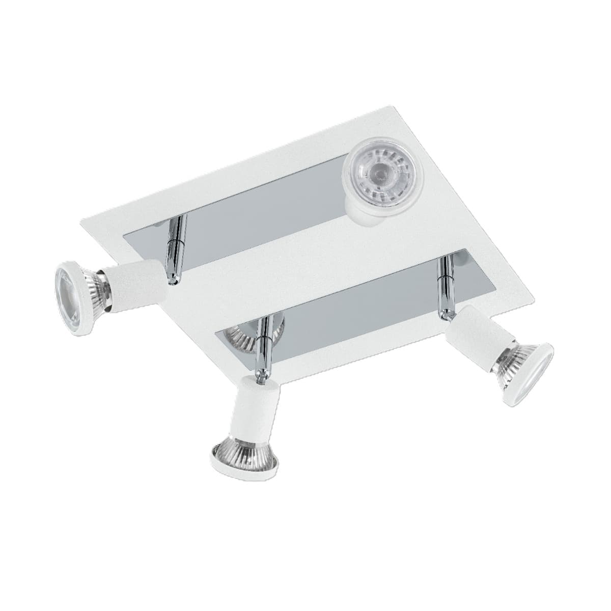 Eglo Sarria White Chrome GU10 Spotlight