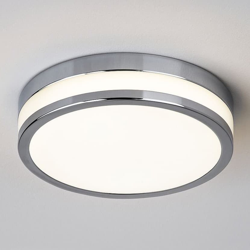 Eglo Led Palermo Chrome LED Wall/Ceiling Light 3000K IP44