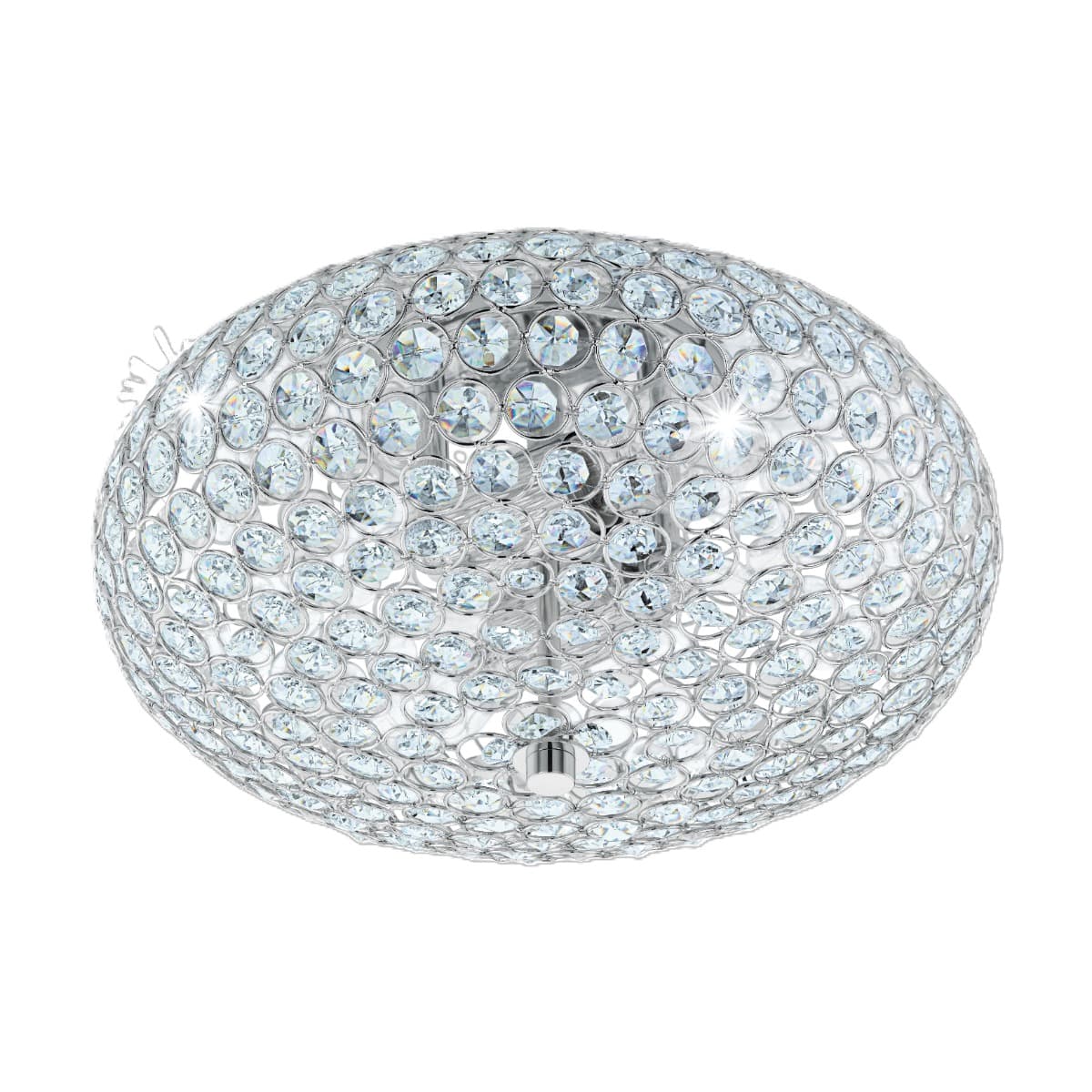 Eglo Clemente Double Chrome E27 Ceiling Light