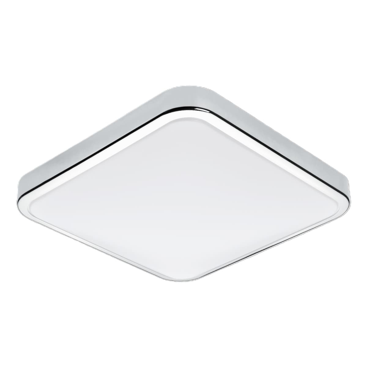Eglo Manilva 1 Chrome LED Ceiling Light 3000K IP44