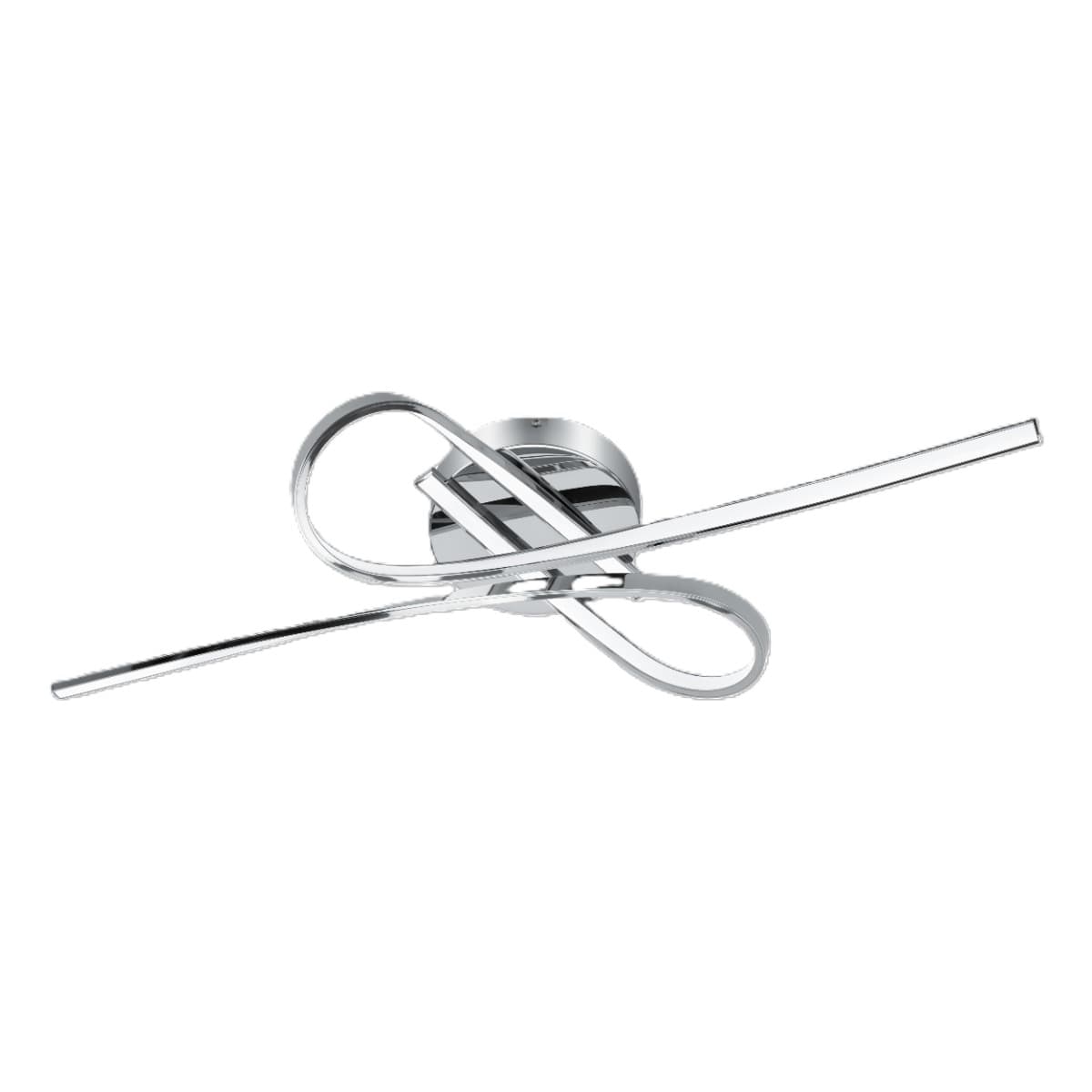Eglo Selvina Chrome LED Ceiling Light 3000K