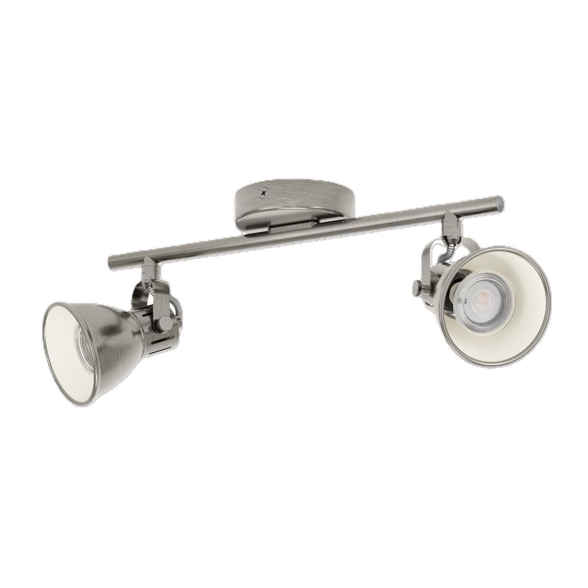 Eglo Seras Double Antique Nickel Cream GU10 Spotlight