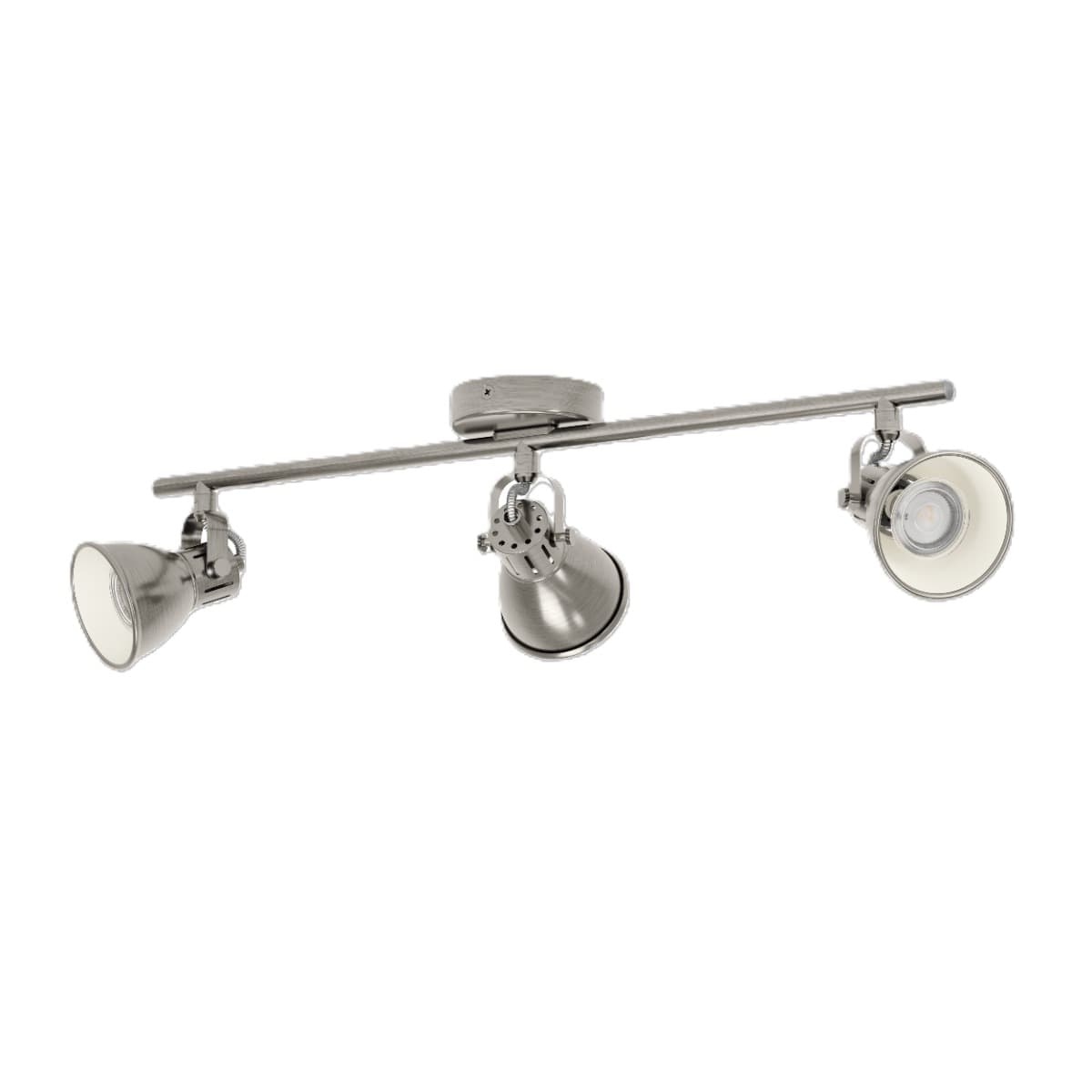 Eglo Seras Triple Antique Nickel Cream GU10 Spotlight
