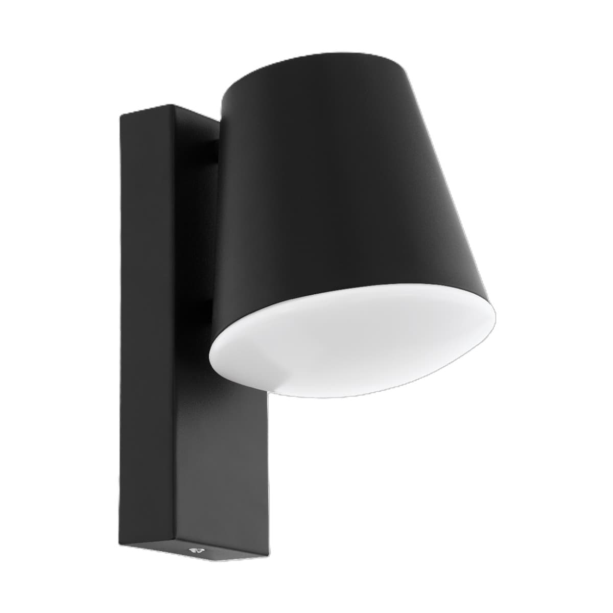 Eglo Caldiero Anthracite Outdoor E27 Wall Light IP44 - Grey