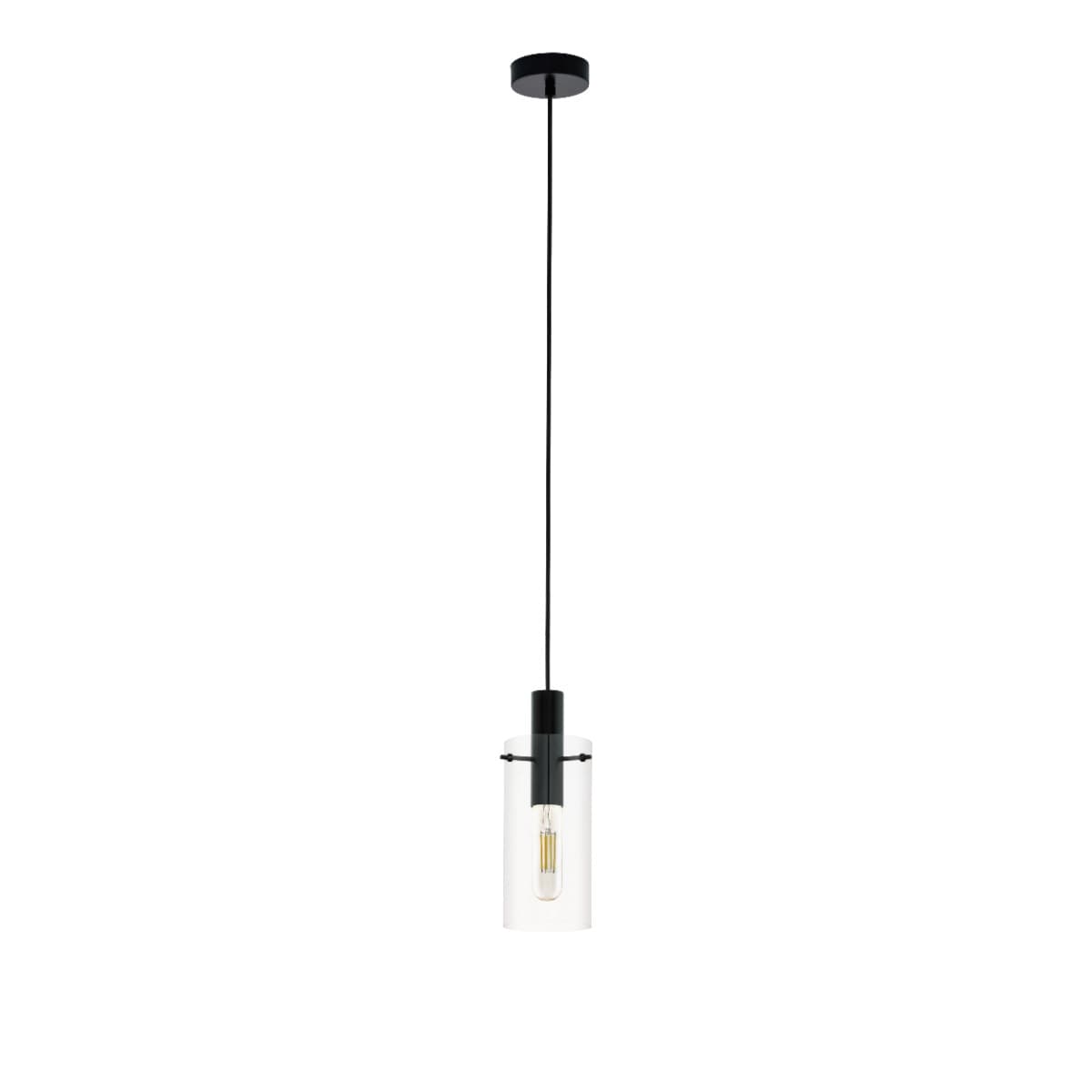 Eglo Montefino Black E27 Pendant Light