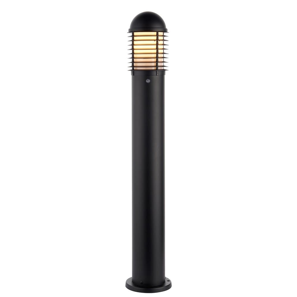 Saxby Louvre Photocell IP44 0W Bollard Light - Black