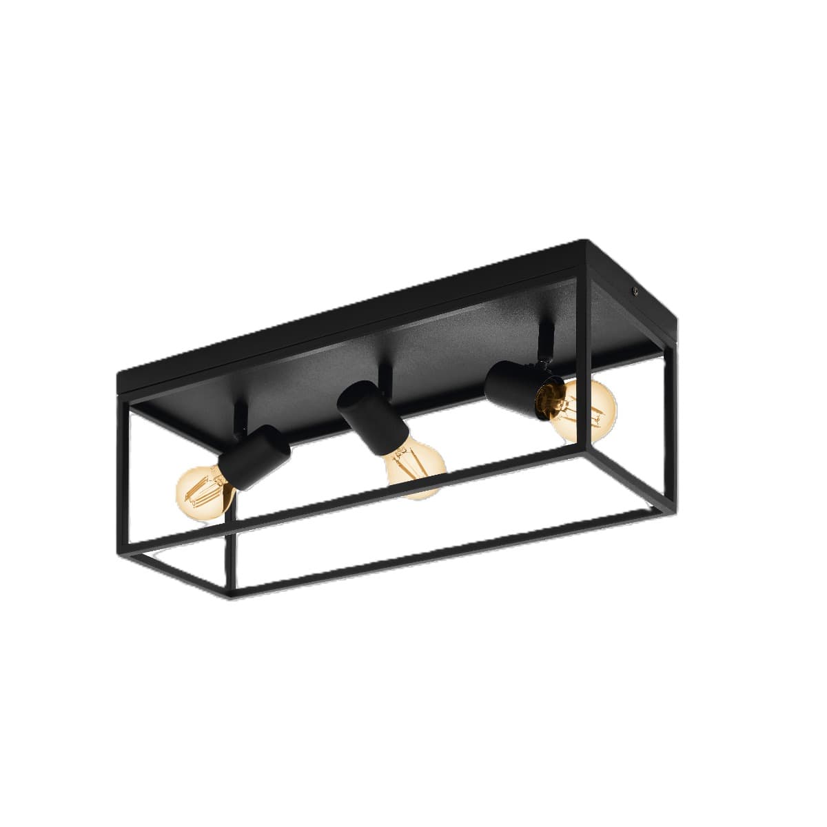 Eglo Silentina Small Black E27 Ceiling Light