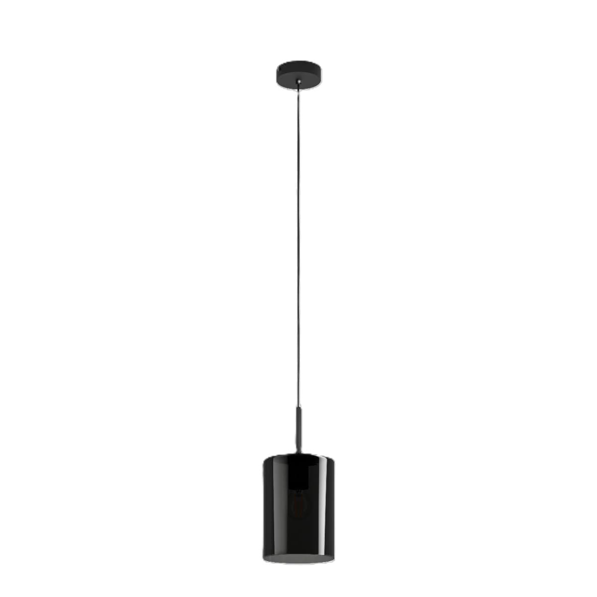 Eglo Cadaques 1 Black E27 Pendant Light