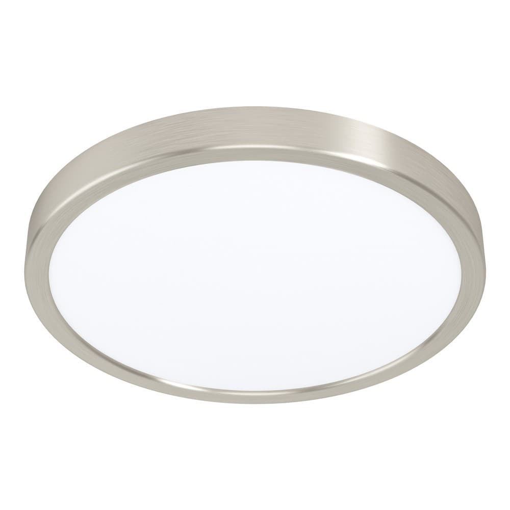 Eglo Neoteric Medium Nickel Round Ceiling Light - EGO Lighting
