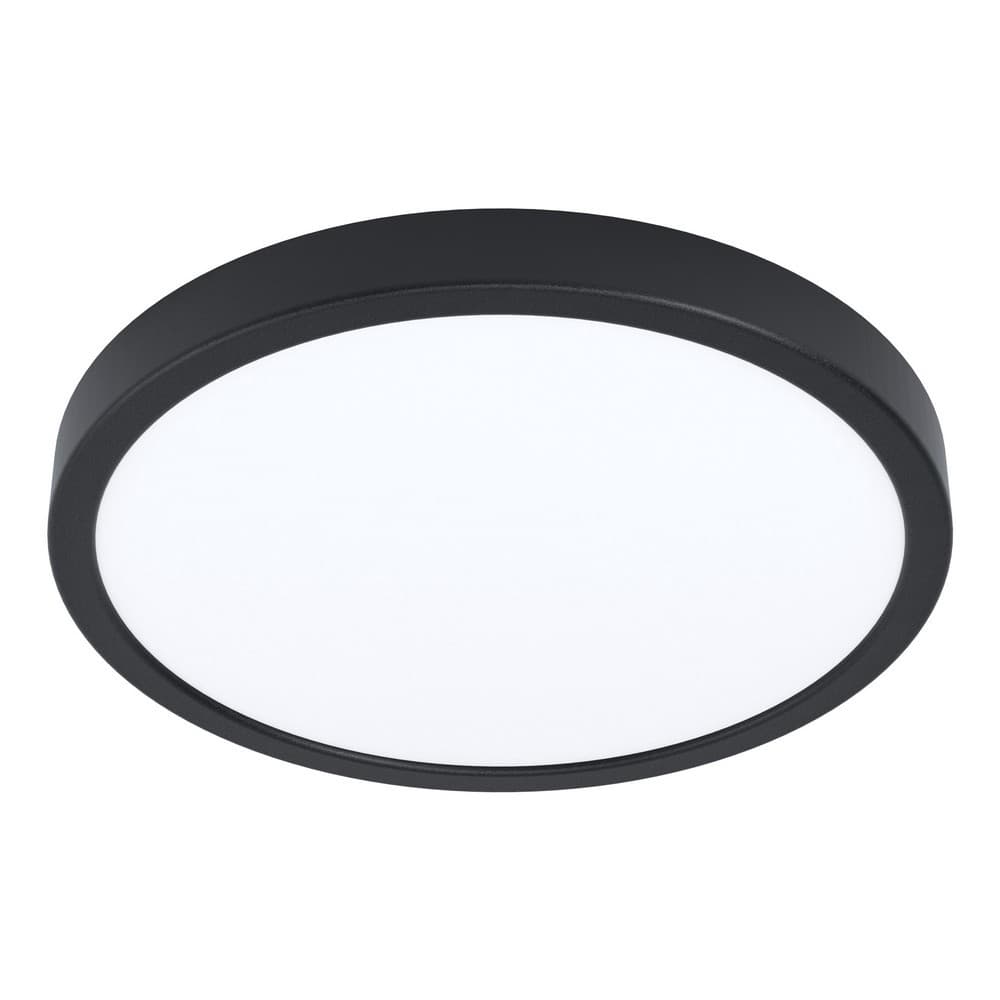 Eglo Neoteric Medium Black Round Ceiling Light - EGO Lighting