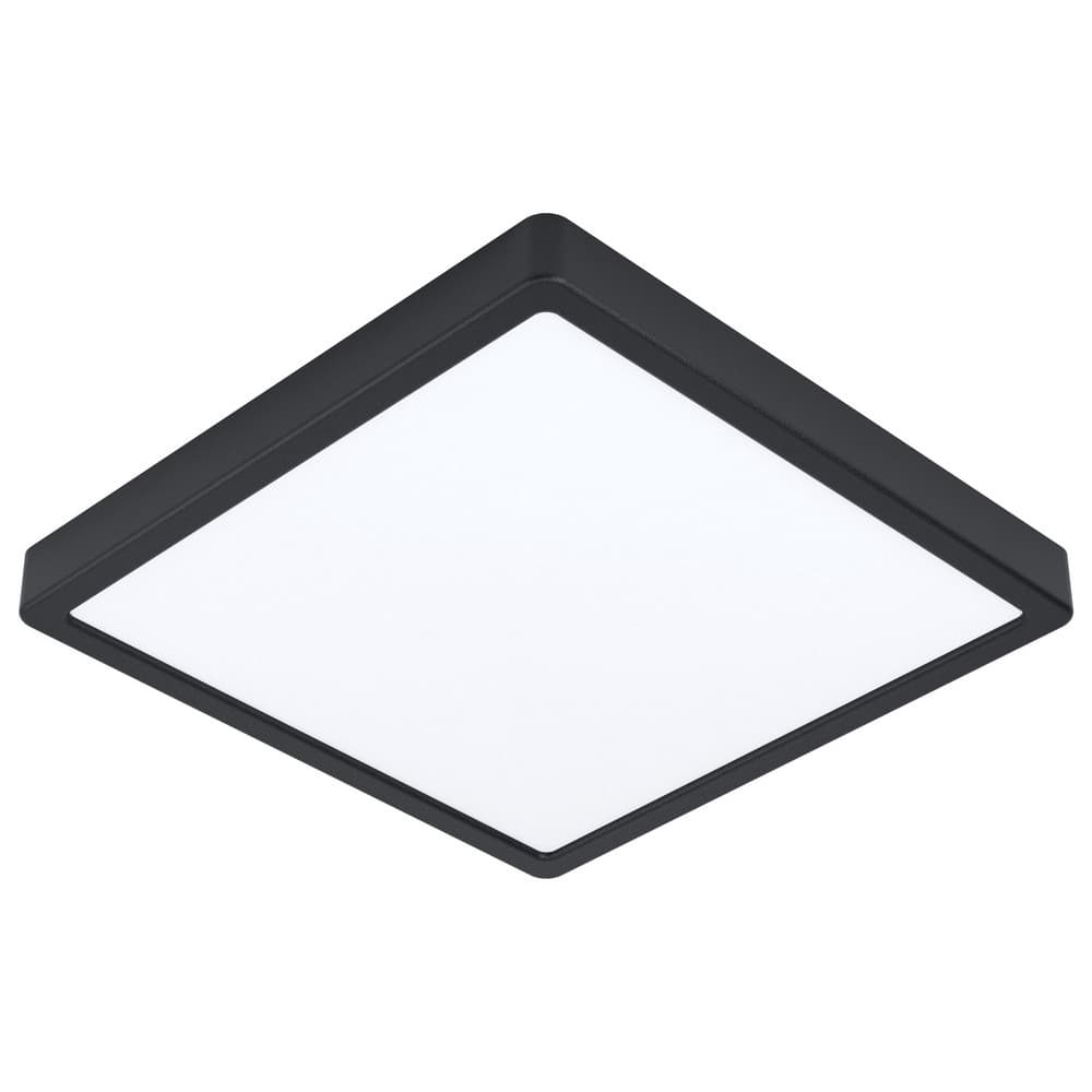 Eglo Neoteric Medium Black Deep Square Ceiling Light - EGO Lighting