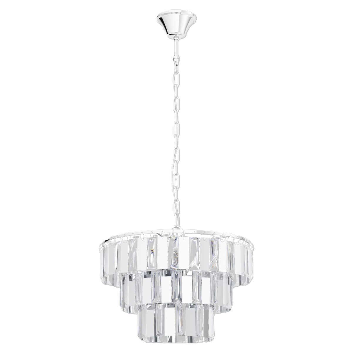 Eglo Erseka Chrome E14 Pendant Light