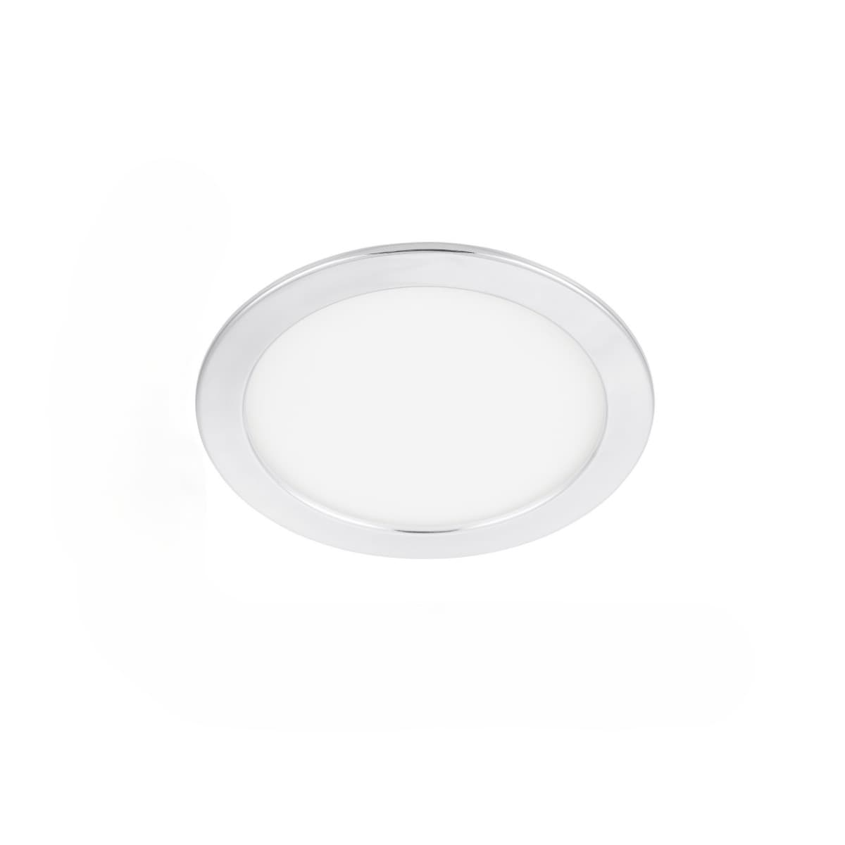 Eglo Fueva 5 Chrome LED Recessed Light 4000K IP44