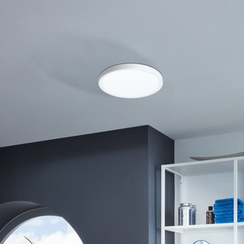 Eglo Fueva 5 White LED Surface-Mounted Light 3000K IP44