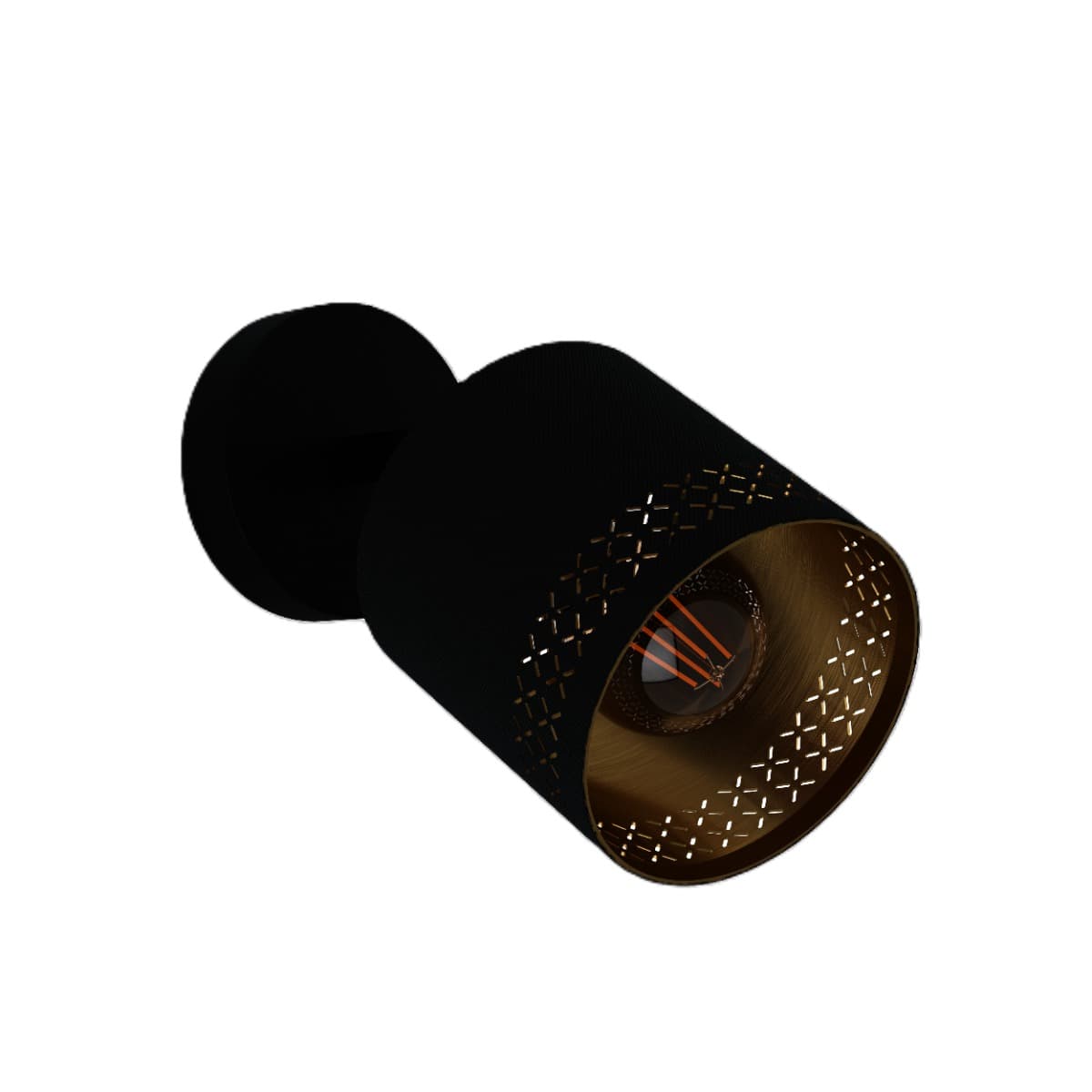 Eglo Esteperra Single Black E27 Spotlight