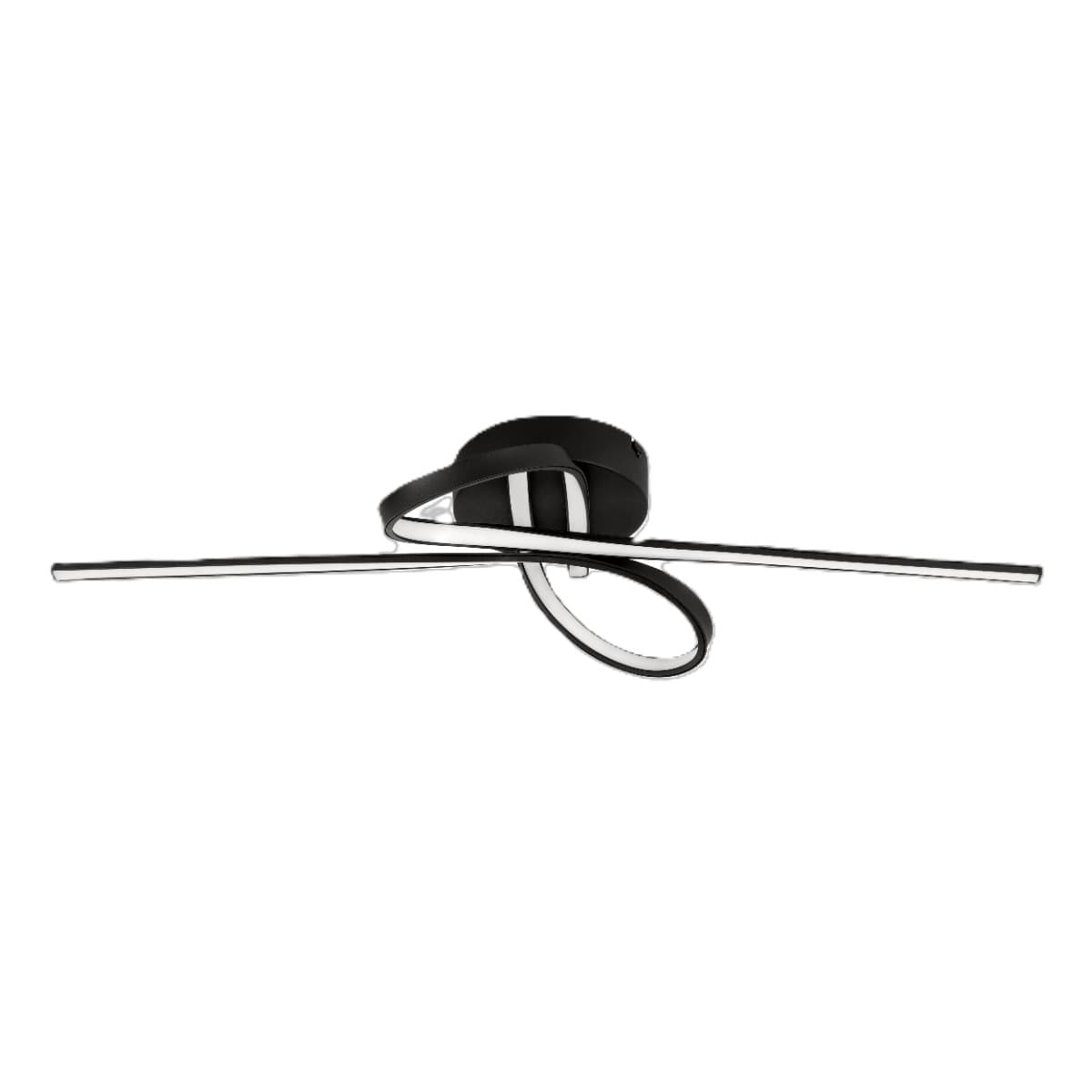 Eglo Selvina 1 Black LED Ceiling Light 3000K